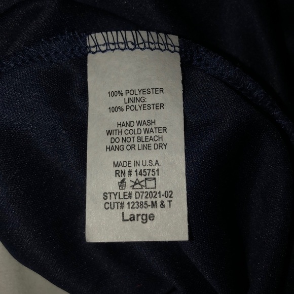 ❤️Beautiful Navy Red Floral Dress❤️ - Picture 8 of 8